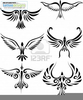 Tribal Bird Tattoos Image