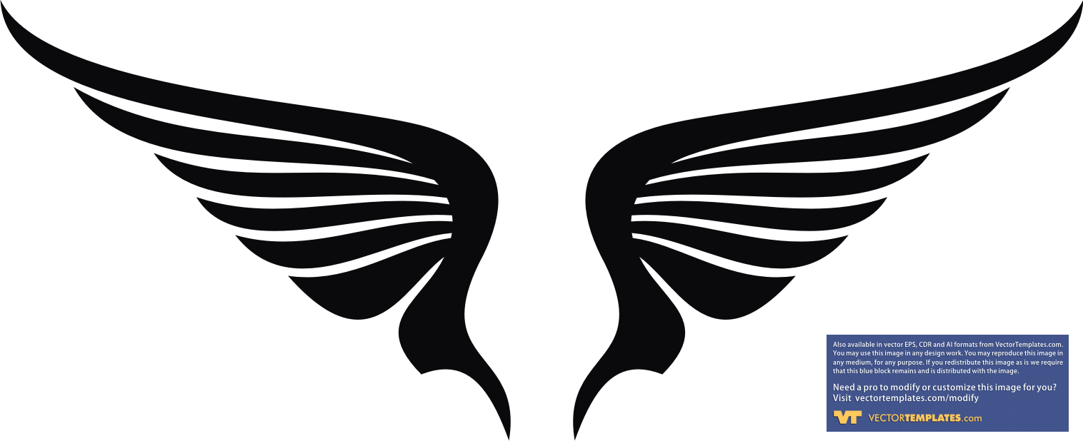 vector clip art wings - photo #3