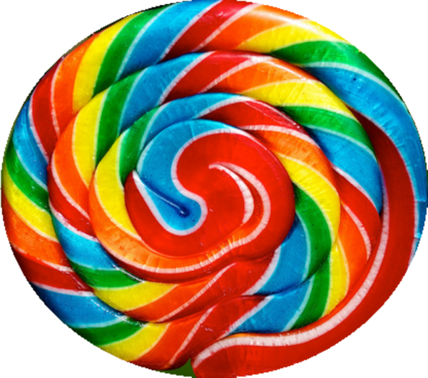rainbow lollipop clipart - photo #4