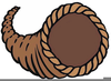 Empty Cornucopia Clipart Image