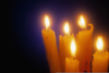 Memorial Candle Clipart Image