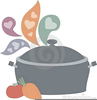 Cooking With Love Clipart Image