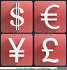 Foreign Curreny Clipart Image