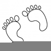 Elephant Footprints Clipart Image