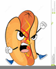 Cartoon Hot Dog Clipart Image