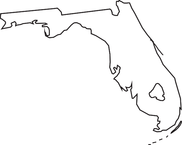 clipart map of florida - photo #21