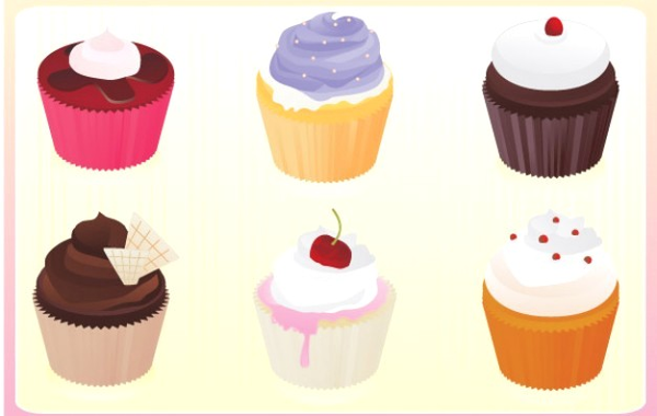 free vector clipart cupcake - photo #6