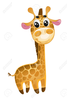 Cute Giraffe Clipart Image