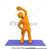 Free Stretching Clipart Image