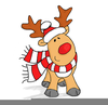 Elf Reindeer Clipart Image
