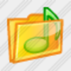 Icon Folder Music Image