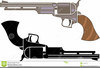 Bullet Gun Clipart Image