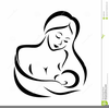 Clipart Of Breastfeeding Mother Image