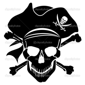 Pirate Skull Crossbones Clipart  Free Images at  - vector clip art  online, royalty free & public domain