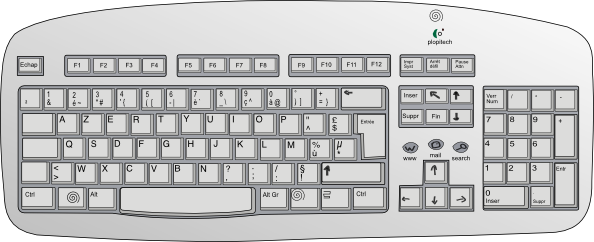 keyboard clipart - photo #45