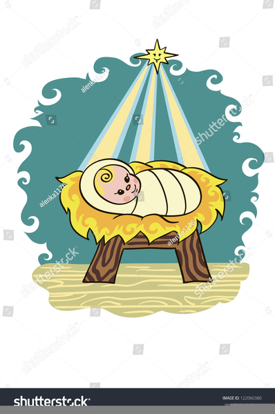 Featured image of post Jesus In A Manger Clip Art Download baby jesus in a manger images and photos