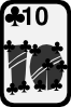 Ten Of Clubs Clip Art