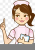 Free Clipart Nurse With Patient Image