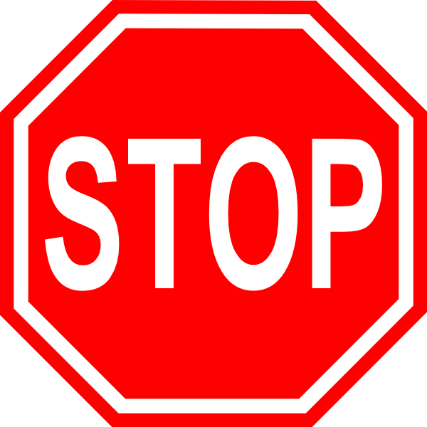 blank stop sign template. Stop Sign Template