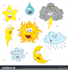 Weather Symbols Hot Image