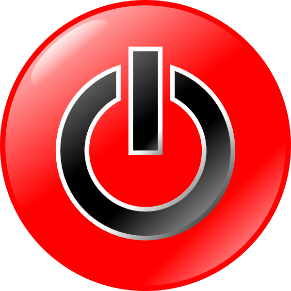 power button clipart - photo #4