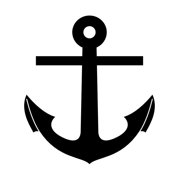 Illustration of anchor tattoo