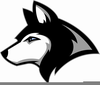 Husky Mascot Clipart Image
