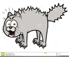 Clipart Scared Cat Free Image