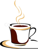 Dampfende Kaffeetasse Clipart Image