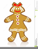 Gingerbread Cookie Clipart Free Image