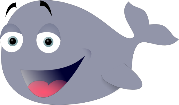 free animated whale clipart - photo #29