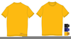 Blank T Shirt Back Clipart Image