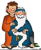 Abraham And Sarah Clipart Image