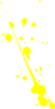 Yellow Paint Splat Clip Art