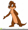 Cute Otter Clipart Image