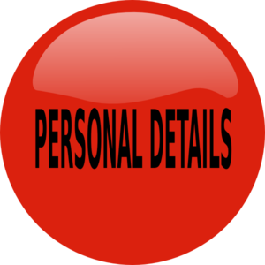 Personal Details Clip Art