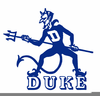 Clipart Of Blue Devils Image