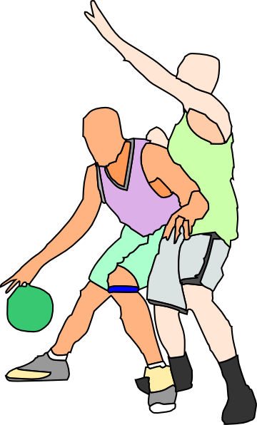 cartoon basketball clipart. Basket Ball Players clip art