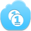 Free Blue Cloud Coins Image