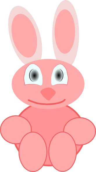 free cartoon rabbit clip art - photo #29