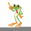 Animated Frogs Clipart Image