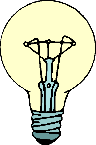 free cartoon light bulb clipart - photo #49