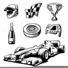 Formula Car Clipart Image