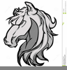 Free Bronco Logo Clipart Image