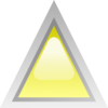 Led Triangular Yellow Clip Art