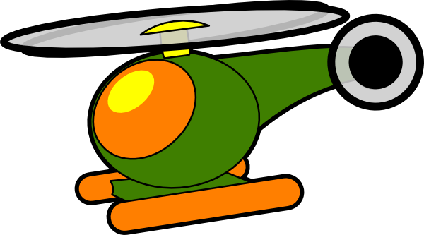 free clipart cartoon helicopter - photo #12