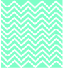 Aquamarine Chevron Clip Art