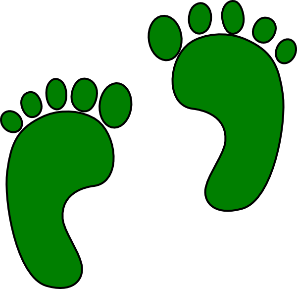 clipart of footprints - photo #21