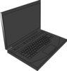 Computer Gray Clip Art