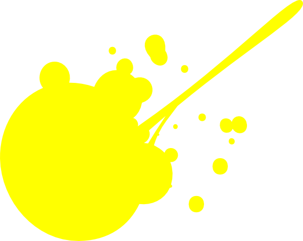 clipart yellow paint - photo #12